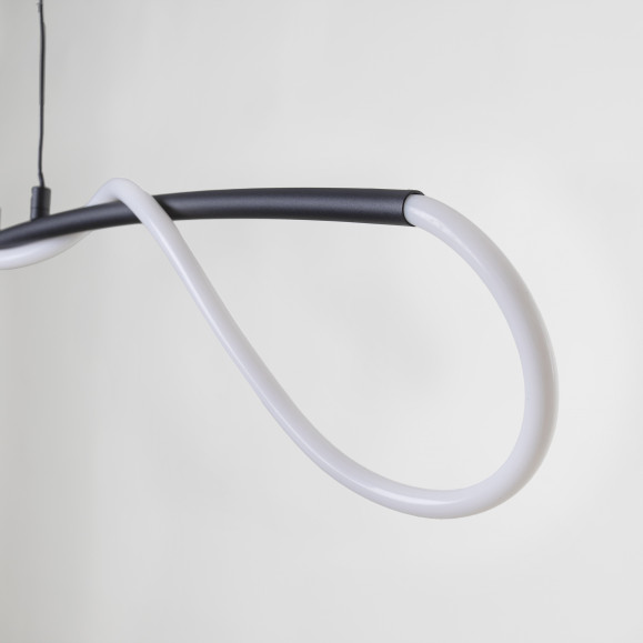 COLGANTE TRESS LED 23.5 BLANCO NEUTRO - 4000K ON-OFF NEGRO 2621