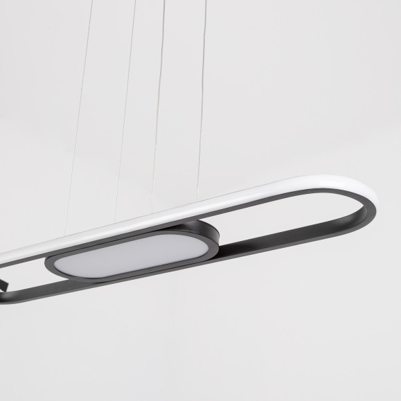 COLGANTE IP20 WIND LED 26.1W BLANCO NEUTRO - 4000K ON-OFF NEGRO