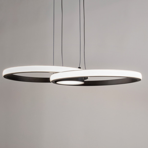 COLGANTE IP20 WIND LED 26.5W BLANCO NEUTRO - 4000K ON-OFF NEGRO