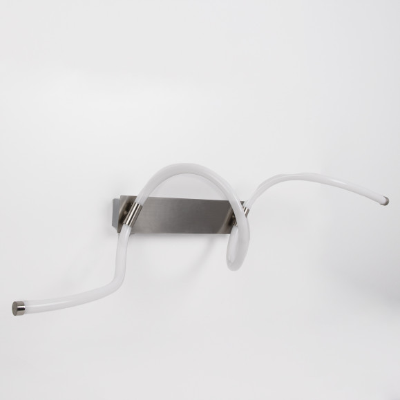 PLAFOND LED ROLLY 25W BLANC NEUTRE - 4000K ON-OFF NICKEL SANTIN