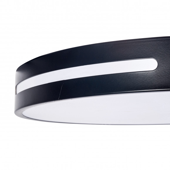 IP20 STILISH LED 22,8W SW 3000-4000-6500K ON-OFF NOIR