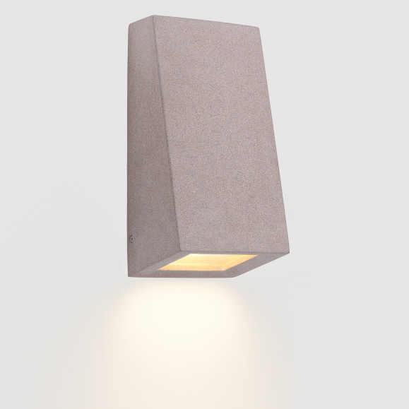 APLIQUE IP44 KAREN BIG E27 15W CEMENTO