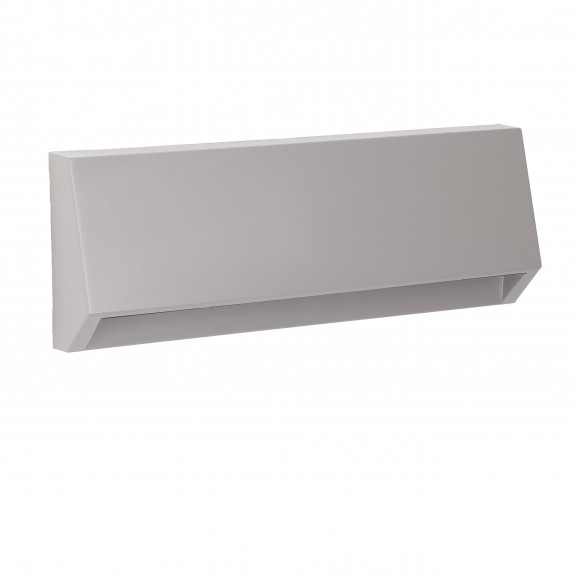 GROVE APPLIQUE OPAQUE RECTANGULAIRE GRANDE LED 4000K IP65 GRIS