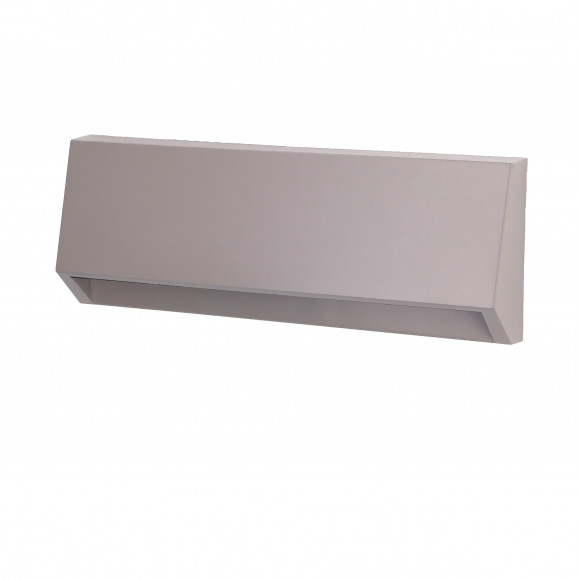 GROVE APPLIQUE OPAQUE RECTANGULAIRE GRANDE LED 4000K IP65 GRIS