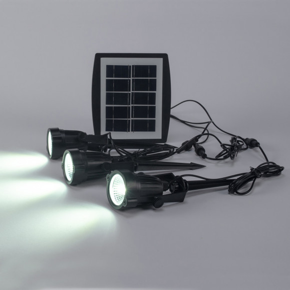 PROJECTEUR IP65 LED HUB 15W 6500K NOIR 300lm
