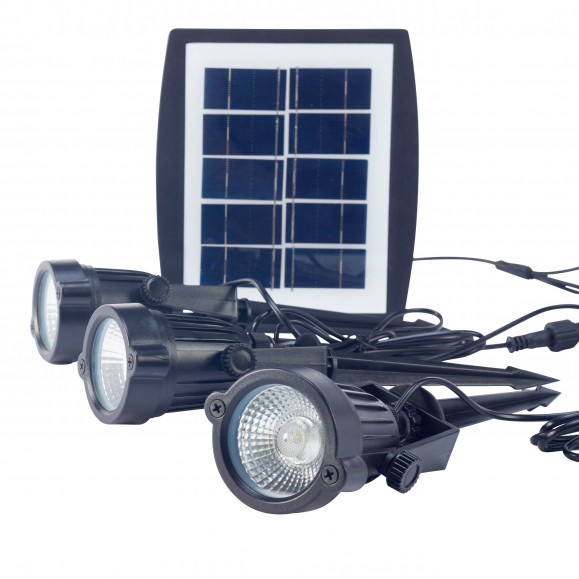 PROJECTEUR IP65 LED HUB 15W 6500K NOIR 300lm