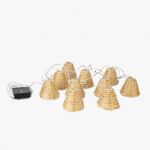 CHILLOUT IP44 ESTELA LED  2500K IMITACIÓN MADERA
