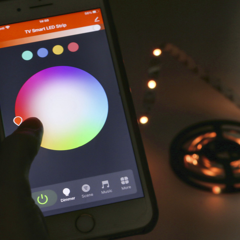 TIRA LED SOUND LED 11,5W RGB...