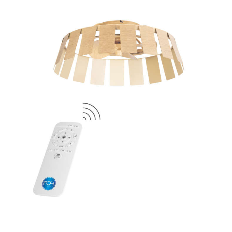 VENTILATEUR IP44 FLIP LED TW...