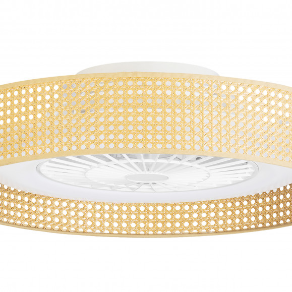 VENTILATEUR LED BEA IP20 32,7 TW 2700-6000K ON-OFF BLANC TRANSPARENT 1665LM