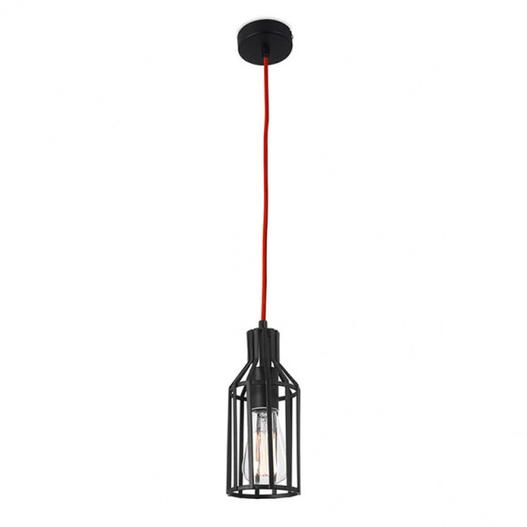 COLGANTE IP20 PRAY 60W NEGRO