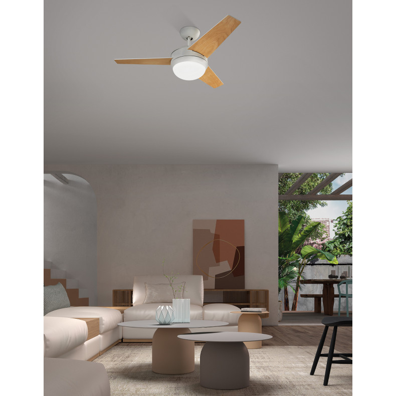 VENTILATEUR BLANC IP20 WINDY E27