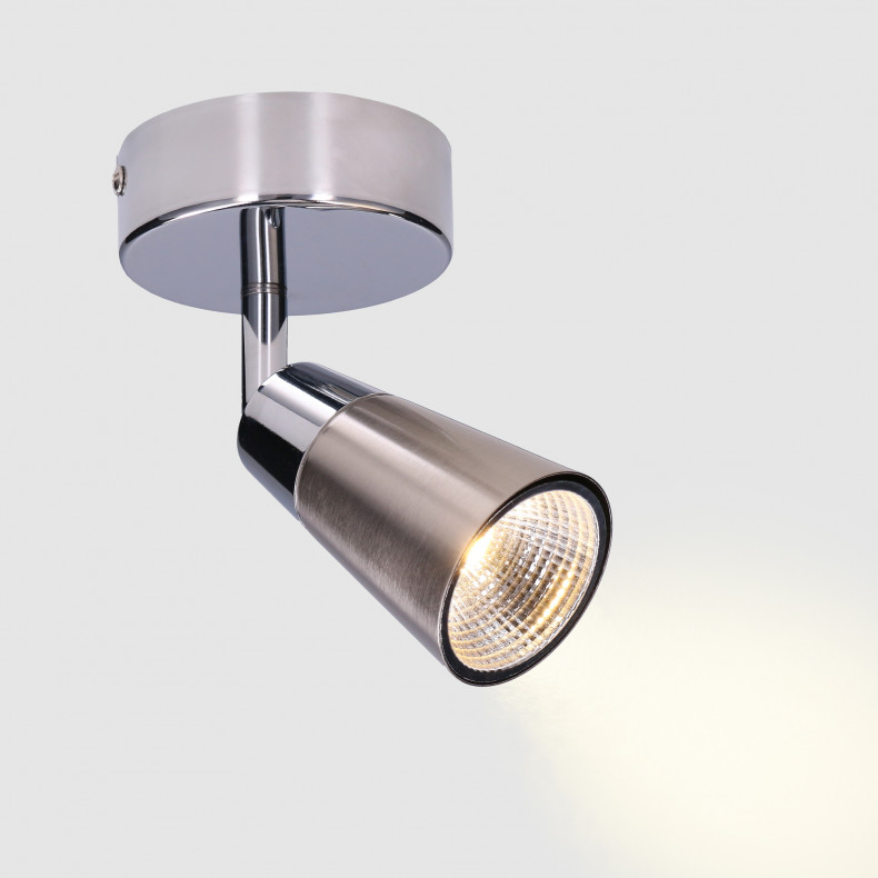Vitro Projecteur Led Simple 3000K Chrome