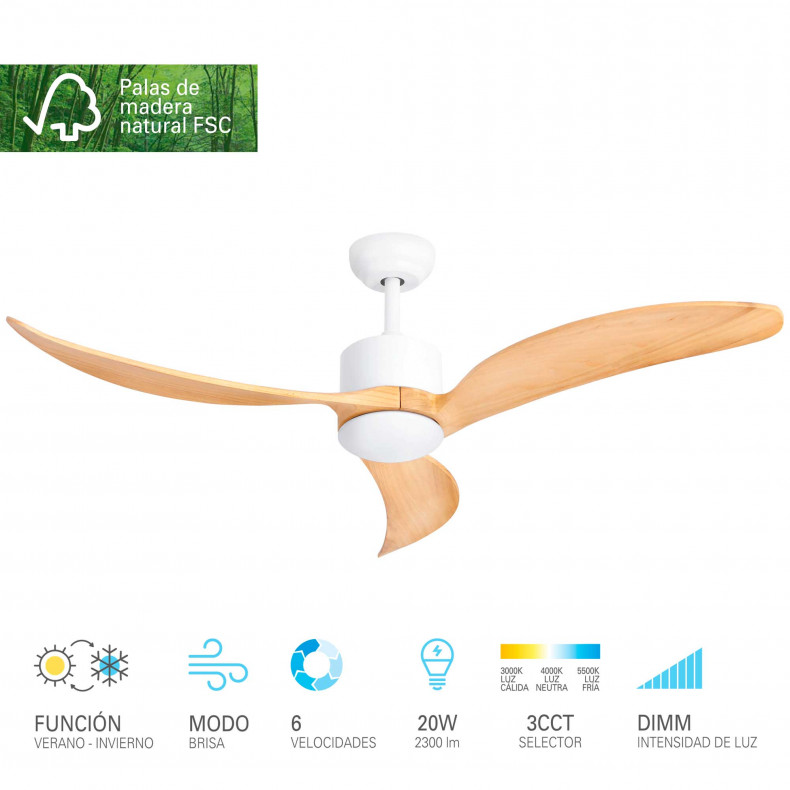 Ventilateur de plafond avec moteur DC...