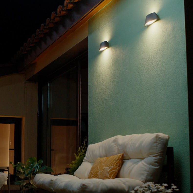 Aplique Exterior LED Courbe